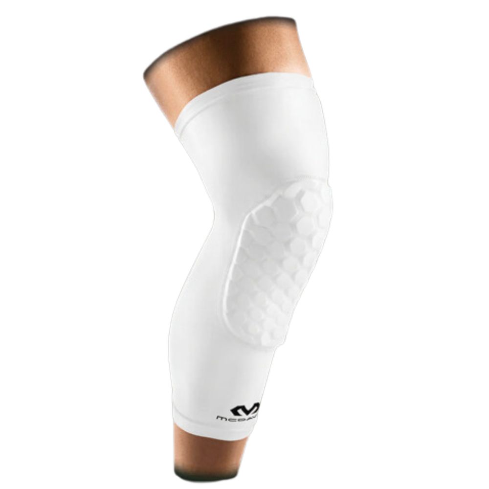 MCDAVID 6446 Hex Leg Sleeves/Pair, SIZES: M, COLOR: White