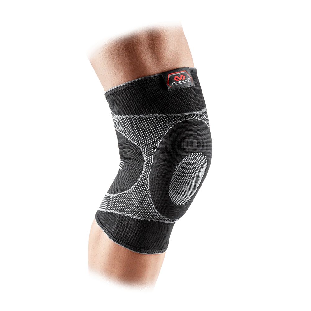 MCDAVID 5125 Knee Sleeve/4-Way Elastic with Gel Buttress, SIZES: M