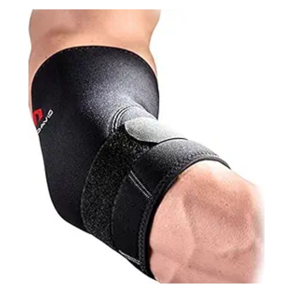 MCDAVID 485 Elbow Support with Strap, SIZES: M