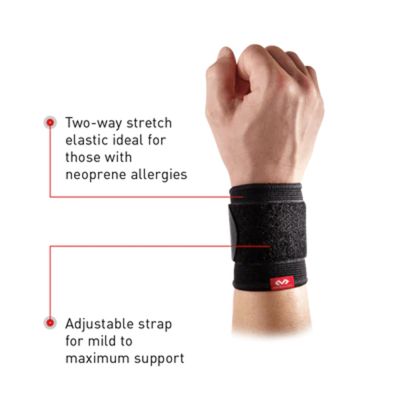 MCDAVID 513 Wrist Sleeve/Adjustable/Elastic