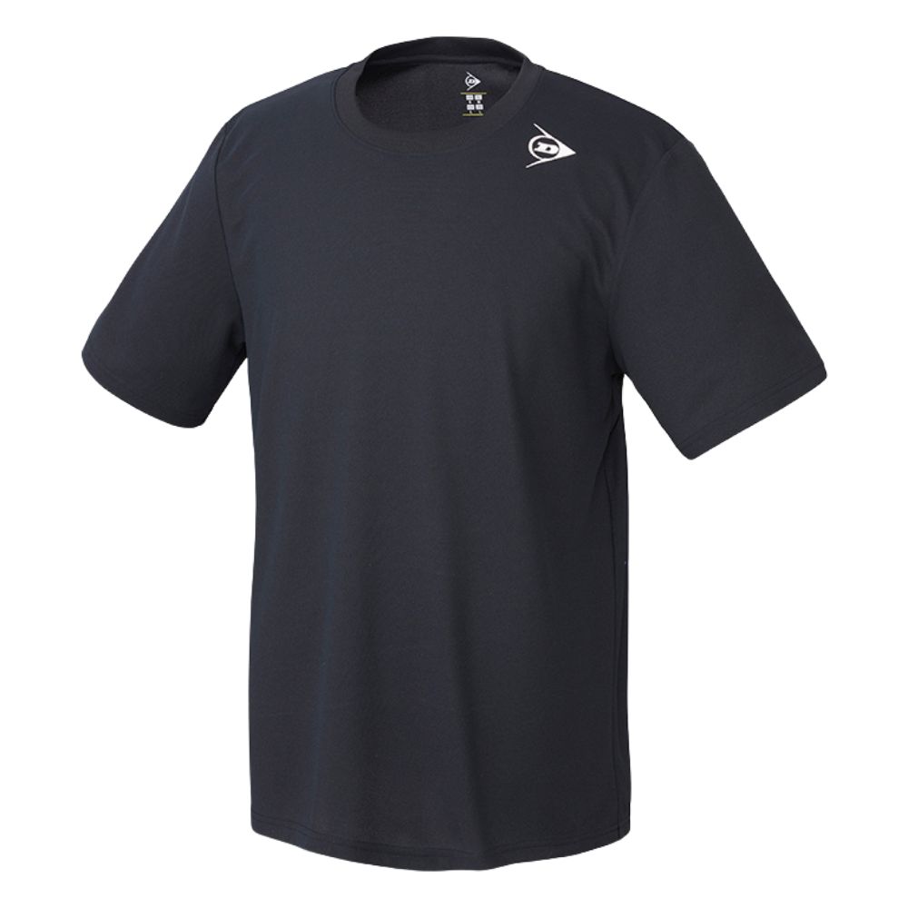Dunlop Unisex 25 Junior T-Shirt, COLOR: Black, SIZE: S