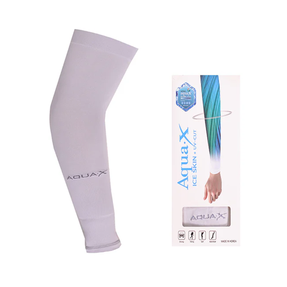 Aqua-X Cool Arm Sleeve Light Grey