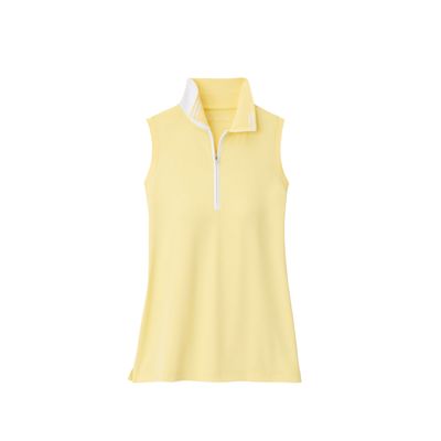 Peter Millar Women&#39;s Chrissie Zip-Sleeveless Performance Polo