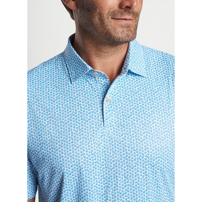 Peter Millar Men's Featherweight Golf On the Rocks Polo