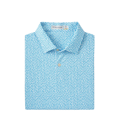 Peter Millar Men's Featherweight Golf On the Rocks Polo