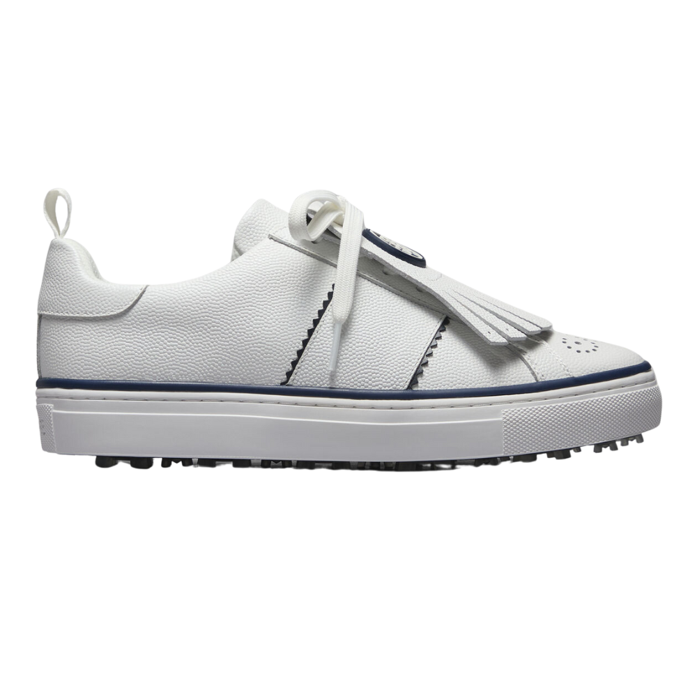 G/FORE Women&#39;s Kilte Durf Saddle Stripe Leather Golf Shoe