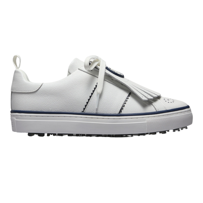 G/FORE Women&#39;s Kilte Durf Saddle Stripe Leather Golf Shoe