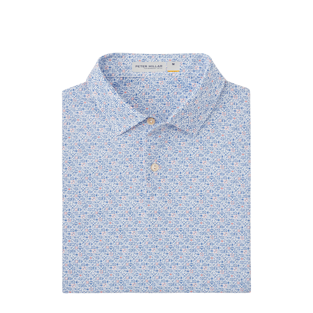 Peter Millar Men&#39;s Featherweight No Dice Polo