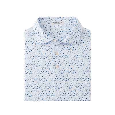 Peter Millar Men&#39;s Straight Shooter Performance Jersey Polo