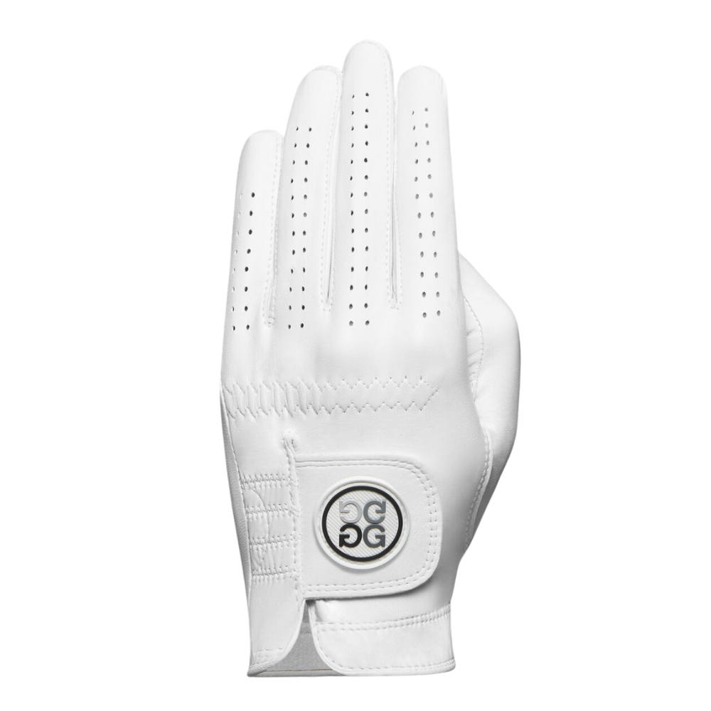 G/FORE Men&#39;s Signature Golf Gloves (Snow)