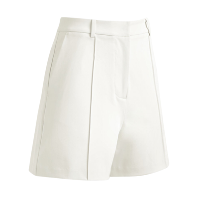 G/FORE Women&#39;s Shadow Stretch High Waisted Short (Chalk White)