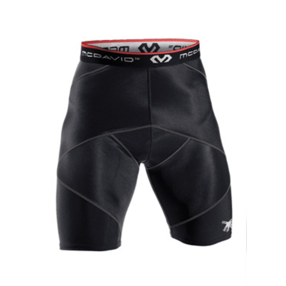 MCDAVID Cross Compression Short Hip Spica Black