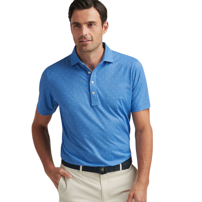 Peter Millar Men&#39;s Brickett Performance Jersey Polo