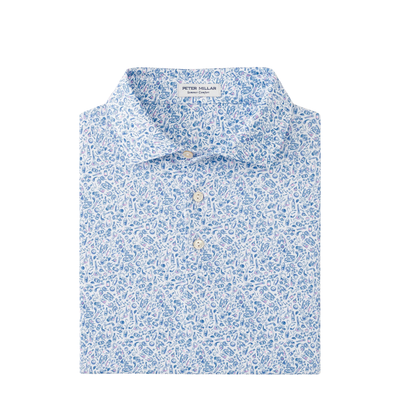 Peter Millar Men&#39;s Bar For The Course Performance Jersey Polo