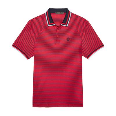 G/FORE Men's Stripe Tech Jersey Polo