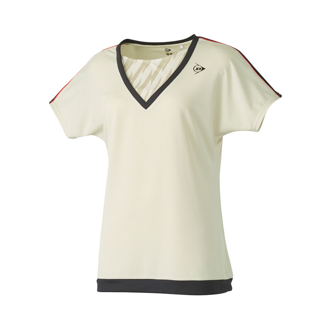 Dunlop Women&#39;s 25 Game T-Shirt, COLOR: Ivory, SIZE: S