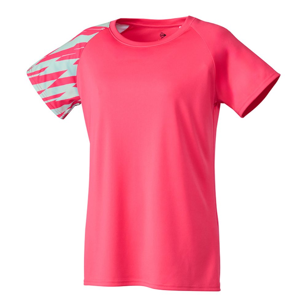 Dunlop Women&#39;s 25 Fall/Winter T-Shirt, COLOR: Coral Pink, SIZE: S