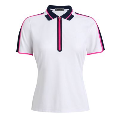 G/FORE Women’s Contrast Panel Tech Piqué Polo