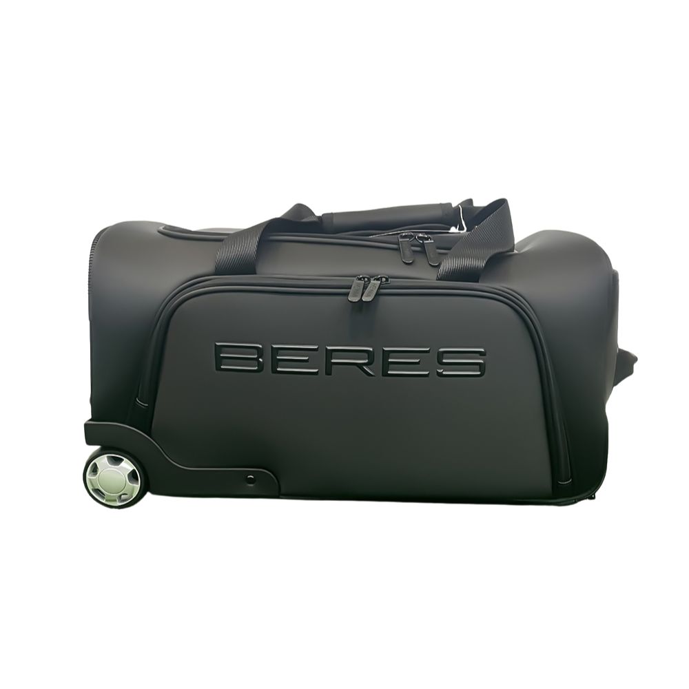 Honma Boston Bag BB23001 Wheeled Golf Bag, COLOR: Black