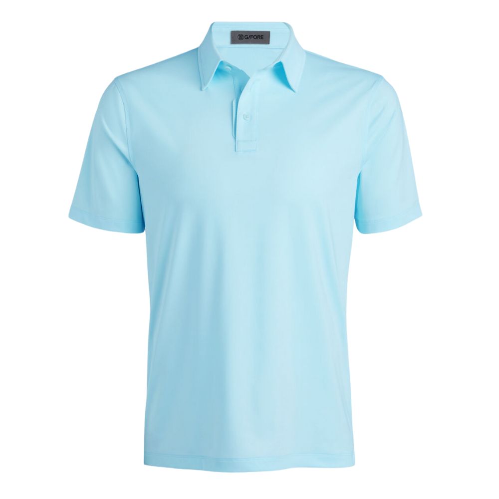 G/FORE Men&#39;s Mélange Ice Nylon Polo