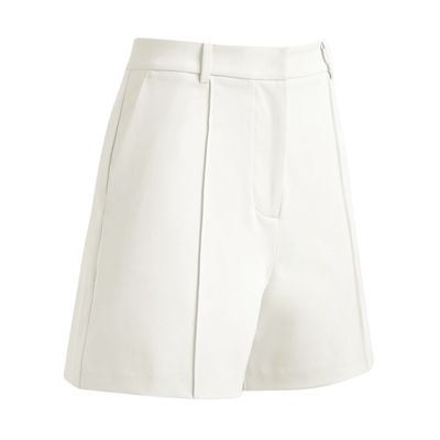 G/FORE Women's Shadow Stretch High Waisted Short (Chalk White)