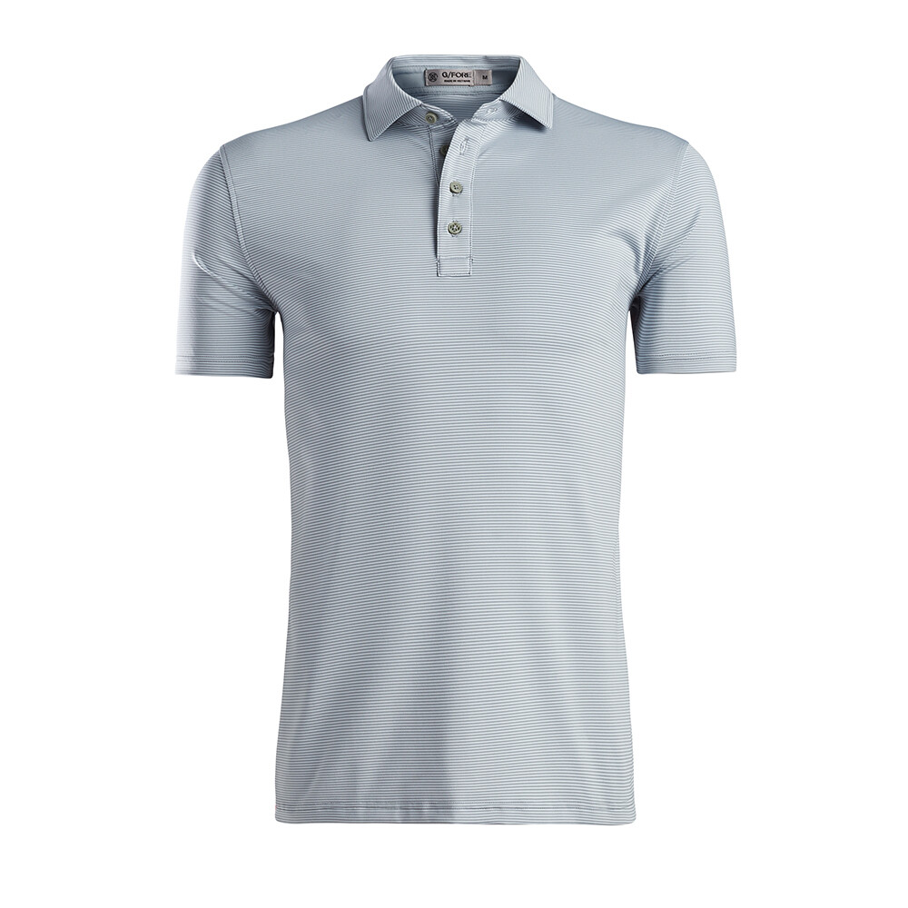 G/FORE Men's Feeder Stripe Polo, SIZES: M