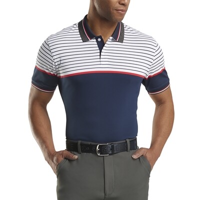 G/FORE Men's Transition Stripe Polo