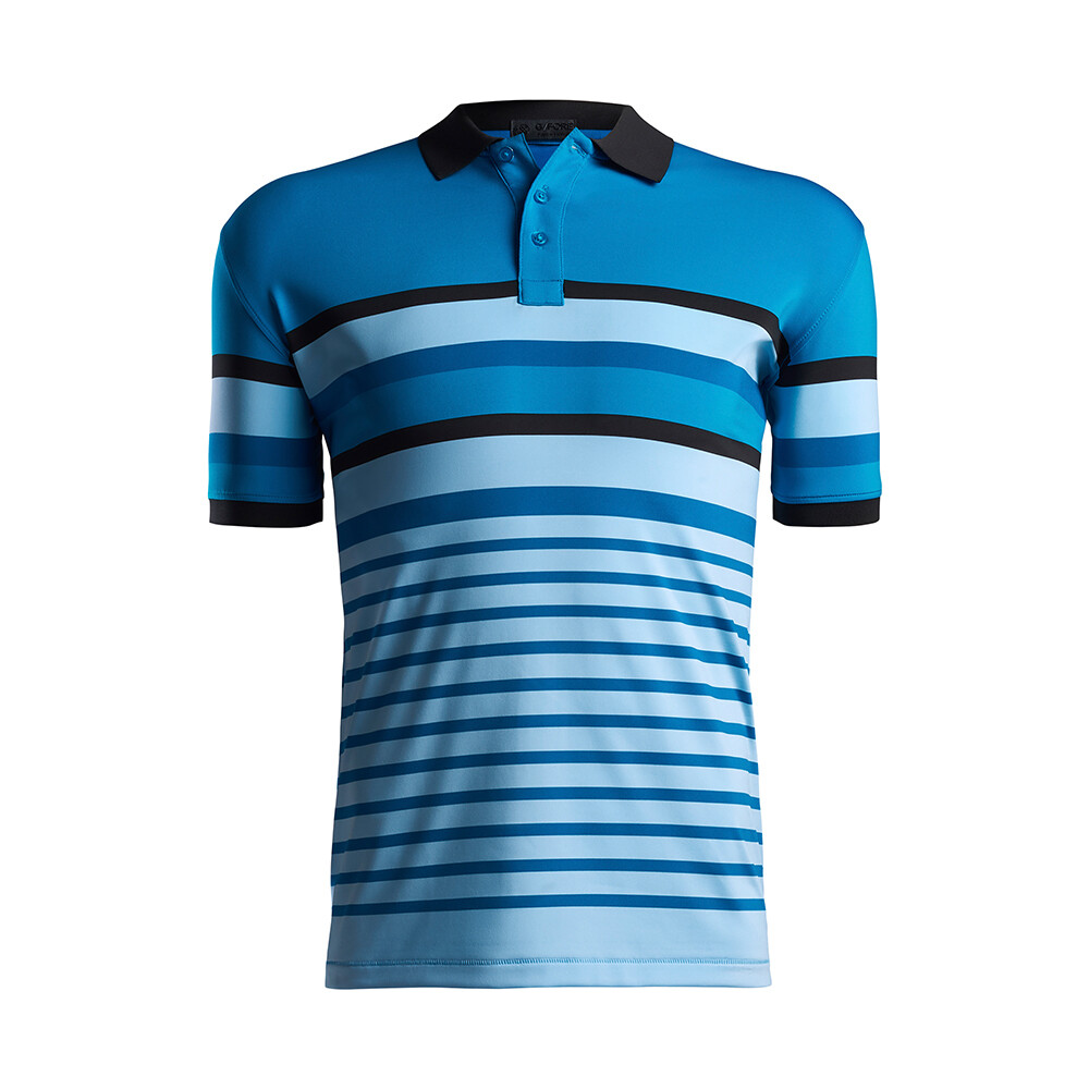 G/FORE Men's Variegated Stripe Polo