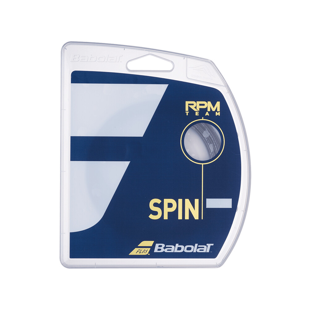 Babolat Tennis String RPM Team 12M, COLOR: Black, GAUGE: 130/16