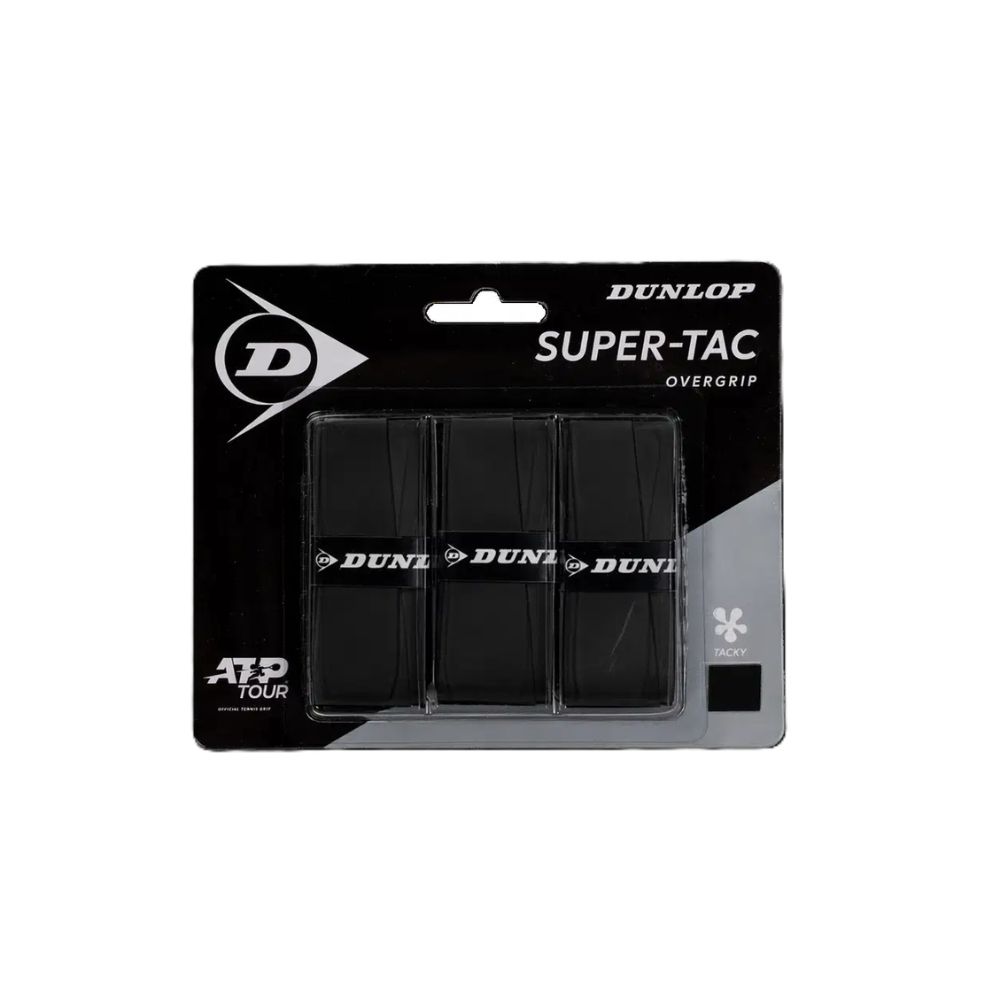 Dunlop Super Tac Overgrip Black 3P