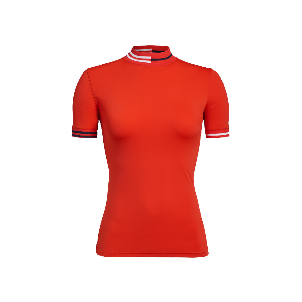 G/FORE Women’s Featherweight Silky Tech Nylon Mock Neck Top, SIZE: XS