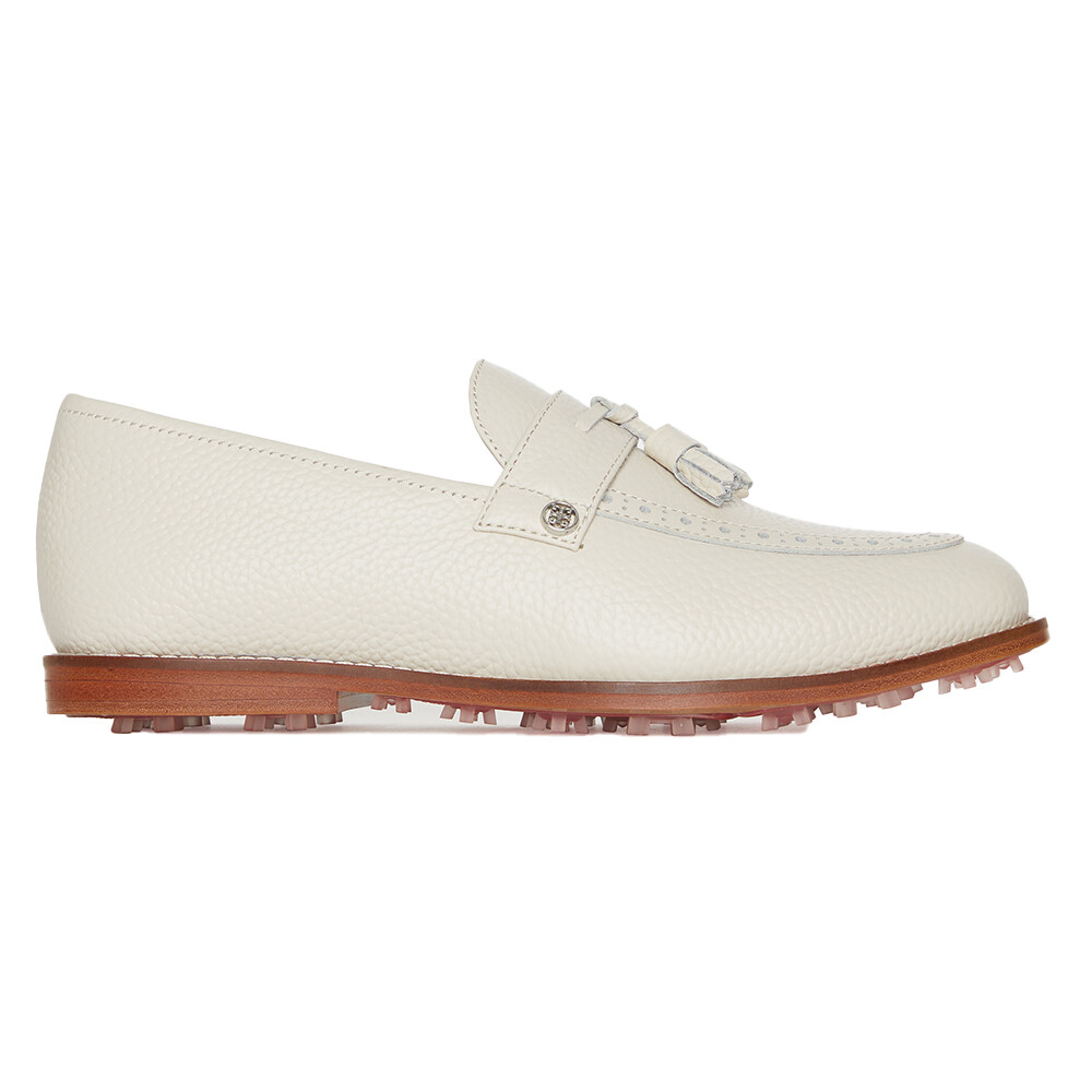 G/FORE Women's Tassel Loafer (Stone), SIZES: 7