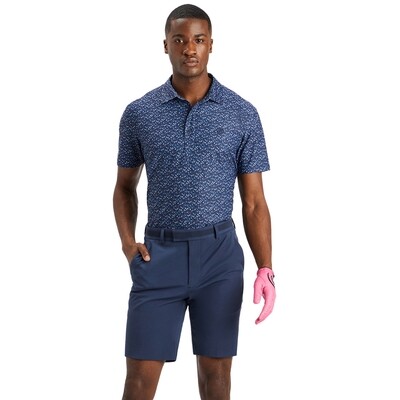 G/FORE Men's Aye Papi Pique Polo