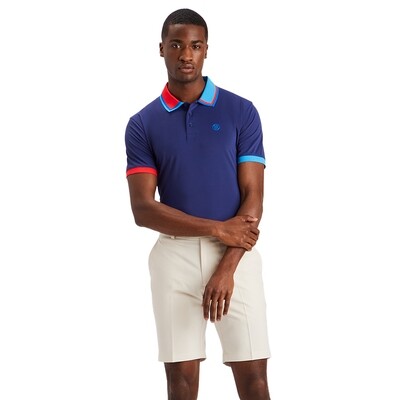 G/FORE Men's Two Tone Tech Jersey Polo