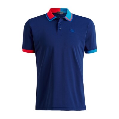 G/FORE Men's Two Tone Tech Jersey Polo