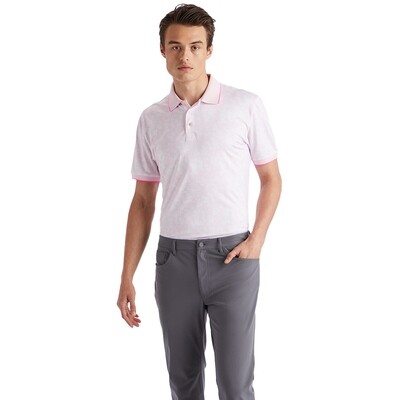 G/FORE Men's Floral Tech Jersey Polo