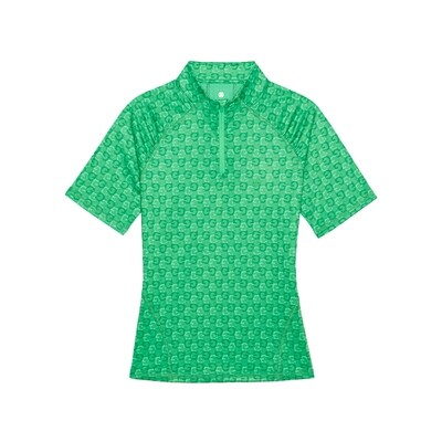 G/FORE Women's Printed Tech Jersey Quarter Zip