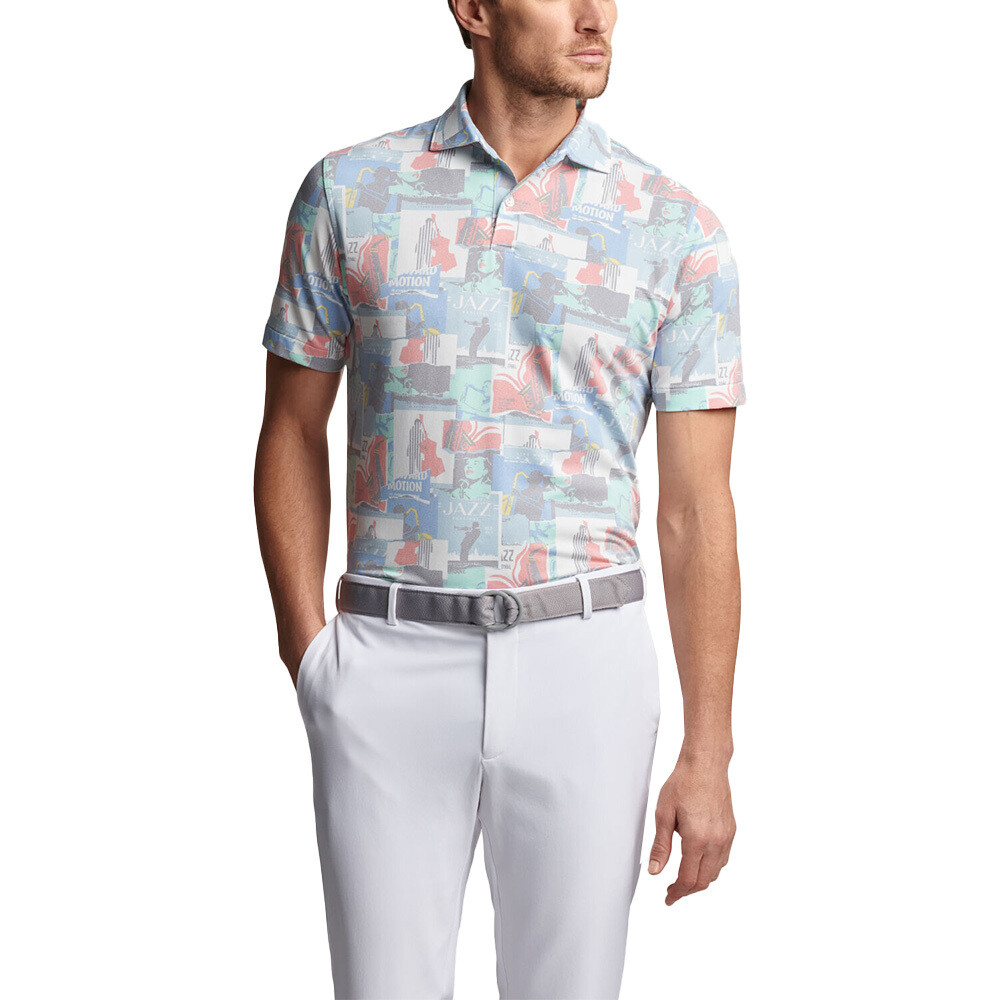 Peter Millar Men's Jazz Performance Pique Polo, SIZES: S