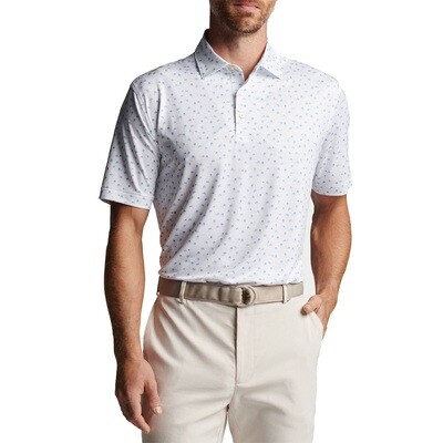 Peter Millar Men's Carts Performance Jersey Polo