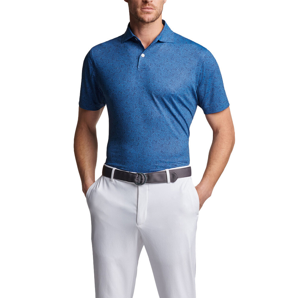 Peter Millar Men's Amos Performance Jersey Polo, SIZES: XS