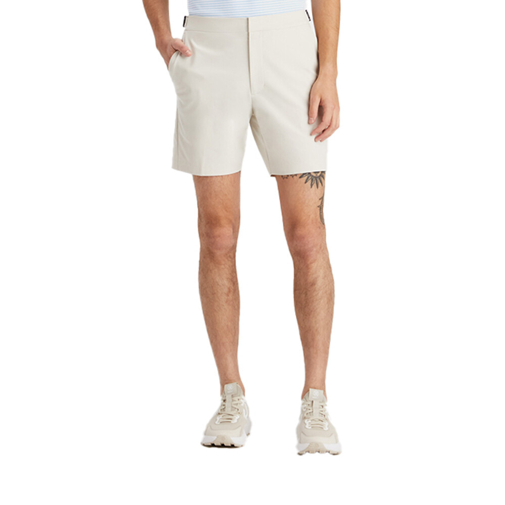 G/FORE Men’s Tech Tab 4-Way Stretch Short, COLOR: Stone, SIZE: 30