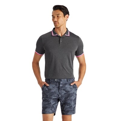 G/FORE Men’s Tux Banded Sleeve Tech Jersey Polo