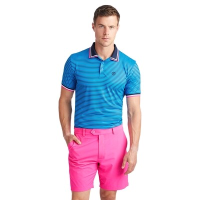 G/FORE Men’s Skull &amp; T’s 3D Tech Jersey Tailored Polo