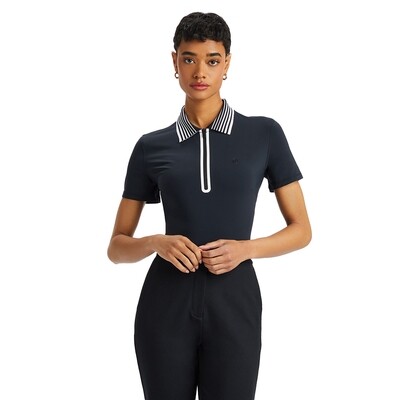 G/FORE Women’s Silky Tech Nylon Quarter Zip Polo