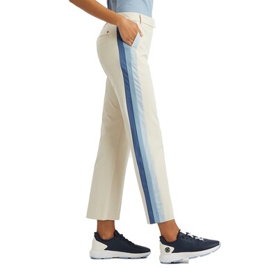 G/FORE Women’s Side Stripe Stretch Technical Twill Trouser
