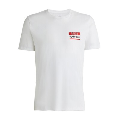 G/FORE Men's Hello My Name Is Cotton Tee