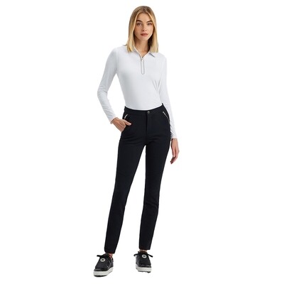 G/FORE Women’s Silky Tech Nylon Quarter Zip Polo