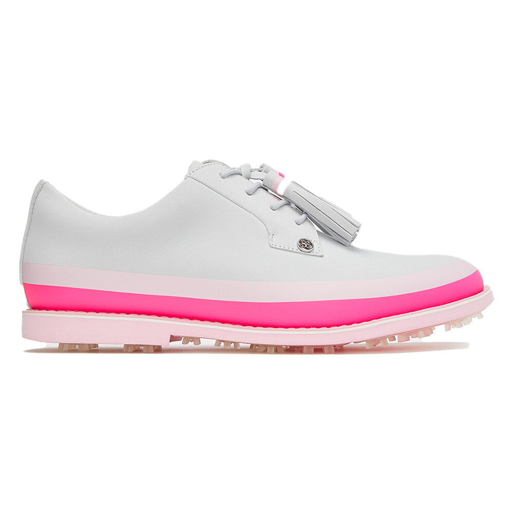 G/FORE Women's Gallivanter Nubuck Leather Tassel Tuxedo Golf Shoes, SIZE: 6