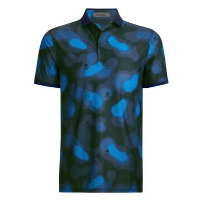 G/FORE Men’s Blur Icon Camo Tech Pique Polo