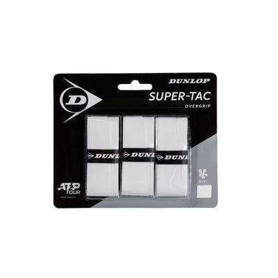 Dunlop Super Tac Overgrip White 3P